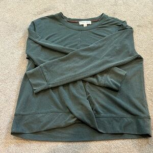 Knox Rose Twist front Sweatshirt size L